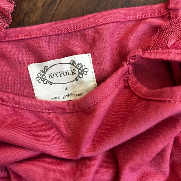 Joyfolie Raspberry Dress - Picture 2 of 2